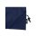 Faltbare Einkaufstasche im Etui aus RPET - Format 38 x 42 cm - dunkelblau