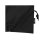Faltbare RPET-Tasche - Format 42x38 cm - Erdbeerform - schwarz