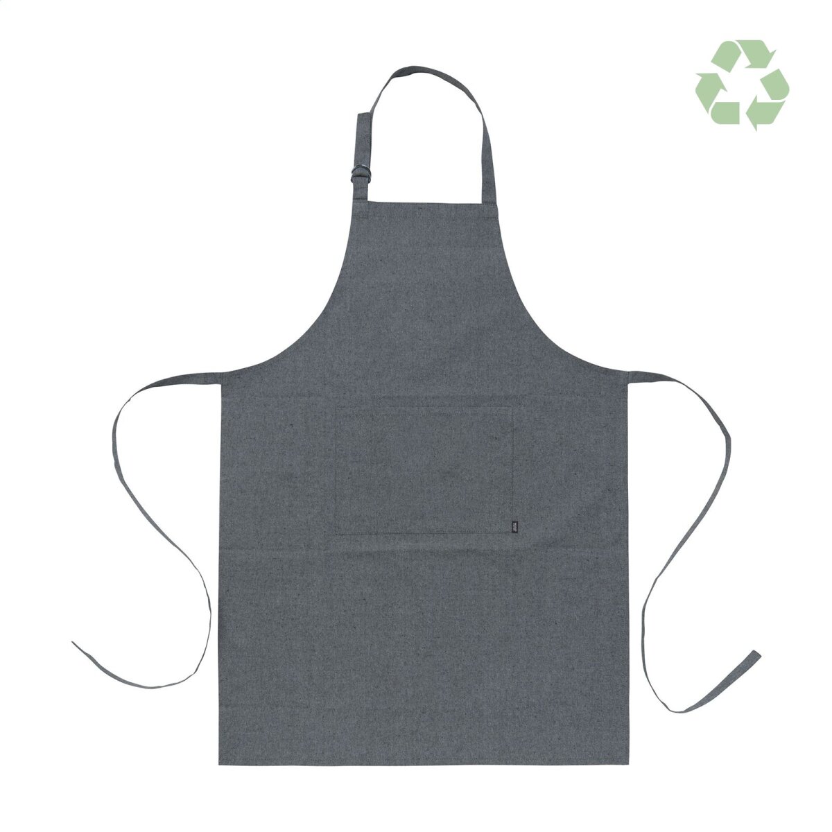 Kochschürze aus Recycling-Baumwolle (160 g/m²)