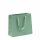 Exklusive Papiertasche - 32+10x27 cm - DeLuxe Royal UNI - grün