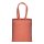 Recycling-Stofftasche - Format 38x42 cm - recyceltes Baumwolle & Polyester - rot