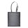 Recycling-Stofftasche - Format 38x42 cm - recyceltes Baumwolle & Polyester - blau
