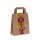 Weihnachtliche Papiertasche 18+08x22 cm - Nussknacker