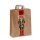 Weihnachtliche Papiertasche 32+12x40 cm - Nussknacker