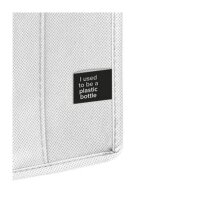 RPET-Non-Woventasche - 33+25x38 cm - breite Bodenfalte - 80 g/m² - weiß