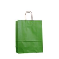 Papiertragetasche - Format 18+08x22 cm - Papierkordel...