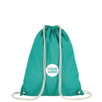 Baumwollrucksack - Format 38x46 cm - Tragekordeln -...