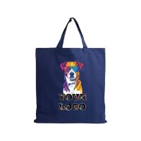 Bedruckte Baumwolltasche - Format 38x42 cm - kurze Henkel...