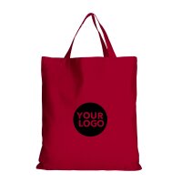 Bedruckte Baumwolltasche - Format 38x42 cm - kurze Henkel...