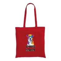 Bedruckte Baumwolltasche - Format 38x42 cm - lange Henkel...