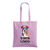 Bedruckte Baumwolltasche - Format 38x42 cm - lange Henkel...