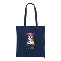 Bedruckte Baumwolltasche - Format 38x42 cm - lange Henkel...