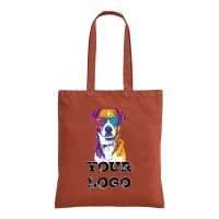 Bedruckte Baumwolltasche - Format 38x42 cm - lange Henkel...