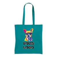 Bedruckte Baumwolltasche - Format 38x42 cm - lange Henkel...