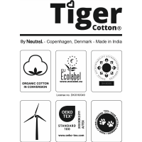 Neutral® TigerCotton-Stofftasche - Format 38x42 cm - 210g/m² - schwarz