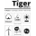Neutral® TigerCotton-Stofftasche - Format 38x42 cm - 210g/m² - schwarz