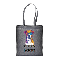 Bedruckte  Recycling-Stofftasche - 38x42 cm -190gm²...