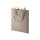Recycling-Stofftasche - Format 38x42 cm - recyceltes Baumwolle & Polyester - natur - Label