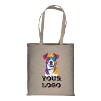 Bedruckte  Recycling-Stofftasche - 38x42 cm -280gm²...