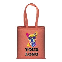 Recycling-Stofftasche - Format 38x42 cm - recyceltes...