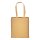 Recycling-Stofftasche - Format 38x42 cm - recyceltes Baumwolle & Polyester - gelb