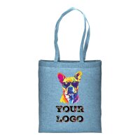 Recycling-Stofftasche - Format 38x42 cm - recyceltes...