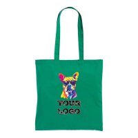 Bedruckte Baumwolltasche - 38x42 cm - 220gm² - lange...