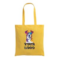 Bedruckte Baumwolltasche - 38x42 cm - 220gm² - lange...
