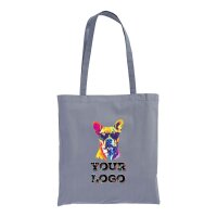 Bedruckte Baumwolltasche - 38x42 cm - 220gm² - lange...