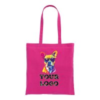 Bedruckte Baumwolltasche - 38x42 cm - 220gm² - lange...