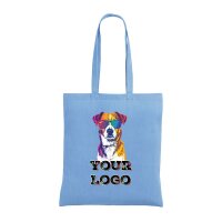 Bedruckte Baumwolltasche - 38x42 cm - 220gm² - lange...