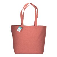 Recycling-Stofftasche - Format 50x36+16 cm - recyceltes...