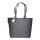 Recycling-Stofftasche - Format 50x36+16 cm - recyceltes Baumwolle & Polyester - blau