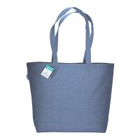 Recycling-Stofftasche - Format 50x36+16 cm - recyceltes...