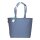 Recycling-Stofftasche - Format 50x36+16 cm - recyceltes Baumwolle & Polyester - royal