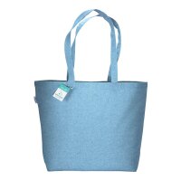 Recycling-Stofftasche - Format 50x36+16 cm - recyceltes...