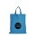 MIDI Baumwolltasche - Format 28x32 cm - inkl. Werbedruck - kurze Henkel - hellblau