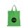 MIDI Baumwolltasche - Format 28x32 cm - inkl. Werbedruck - kurze Henkel - grün