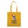 Non-Woven Tasche gesiegelt - inkl. Werbedruck - Format 36x40 cm - 70 g/m² - lange Henkel - Gelb