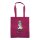 Non-Woven Tasche gesiegelt - inkl. Werbedruck - Format 36x40 cm - 70 g/m² - lange Henkel - Bordeaux
