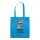 Non-Woven Tasche gesiegelt - inkl. Werbedruck - Format 36x40 cm - 70 g/m² - lange Henkel - Himmelblau
