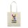 Non-Woven Tasche gesiegelt - inkl. Werbedruck - Format 36x40 cm - 70 g/m² - lange Henkel - Natur