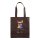 Non-Woven Tasche gesiegelt - inkl. Werbedruck - Format 36x40x9 cm - 80 g/m² - lange Henkel - Braun