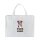 Non-Woven Tasche - inkl. Werbedruck - Format 60x45x20 cm - 100 g/m² - lange Henkel - Weiß