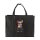 Non-Woven Tasche - inkl. Werbedruck - Format 60x45x20 cm - 100 g/m² - lange Henkel - Schwarz