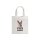 Non-Woven Tasche - inkl. Werbedruck - Format 23x25x10 cm - 80 g/m² - kurze Henkel - Weiß