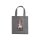 Non-Woven Tasche - inkl. Werbedruck - Format 23x25x10 cm - 80 g/m² - kurze Henkel - Grau