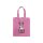 Non-Woven Tasche - inkl. Werbedruck - Format 23x25x10 cm - 80 g/m² - kurze Henkel - Rosa