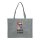 Non-Woven Tasche - inkl. Werbedruck - Format 50x40x12 cm - 100 g/m² - lange Henkel - Grau