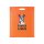 Non-Woven Tasche - inkl. Werbedruck - Format 34x42 cm - 80 g/m² - Griffloch - Orange